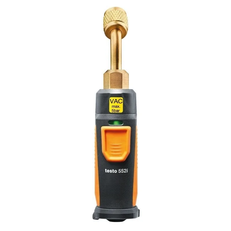 552i Bluetooth Vacuum Probe Refrigerant Charging Gauge Air Conditioner Freon Pressure HVAC Refrigeration Maintenance Test