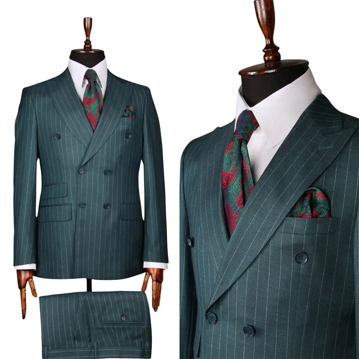 

Мужской модный свадебный костюм-двойка приталенного кроя с двубортным пиджаком, традиционная официальная одежда для мужчин, весна-осень