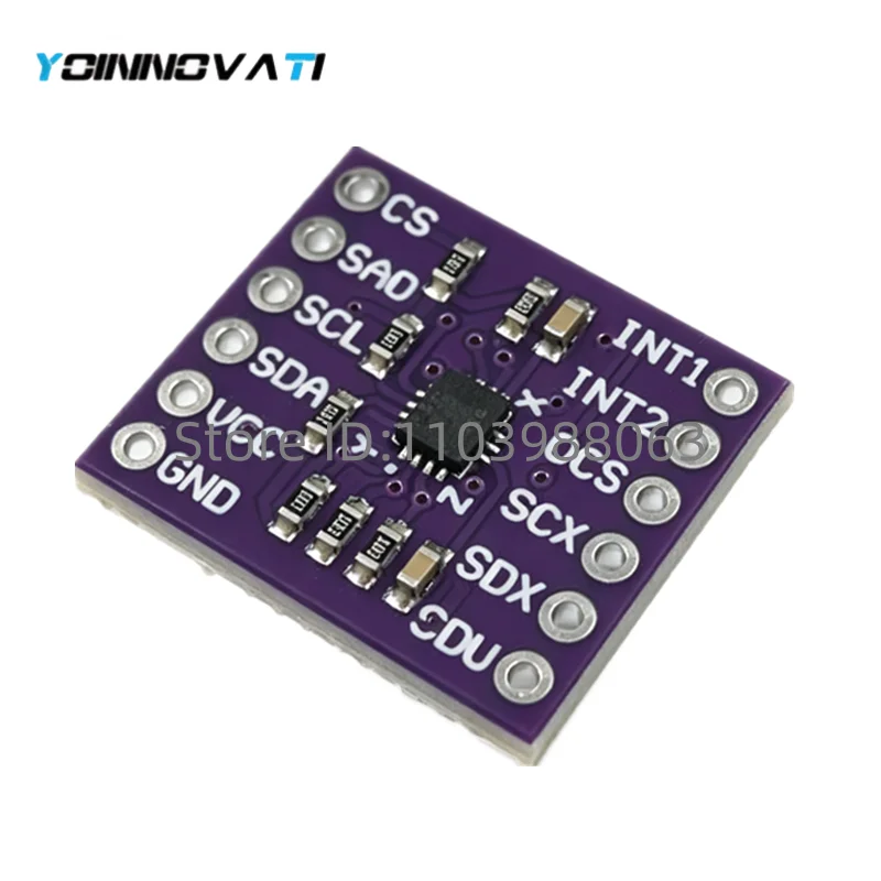 1PCS CJMCU-633 LSM6DSM/LSM6DSO 6DOF Sensor Module 3D Gyroscope 3D Accelerometer Attitude Module 3.3V SPI I2C IIC Interface