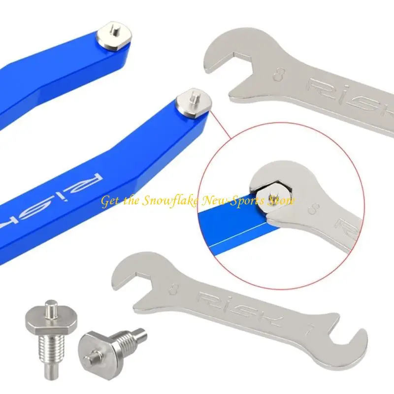 E56D Bicycles Hubs Bottom Bracket Freewheels Pin Wrench Bike Cranks Arms Cap Pin Spanner Bicycles Adjustable Pin Wrench Tools