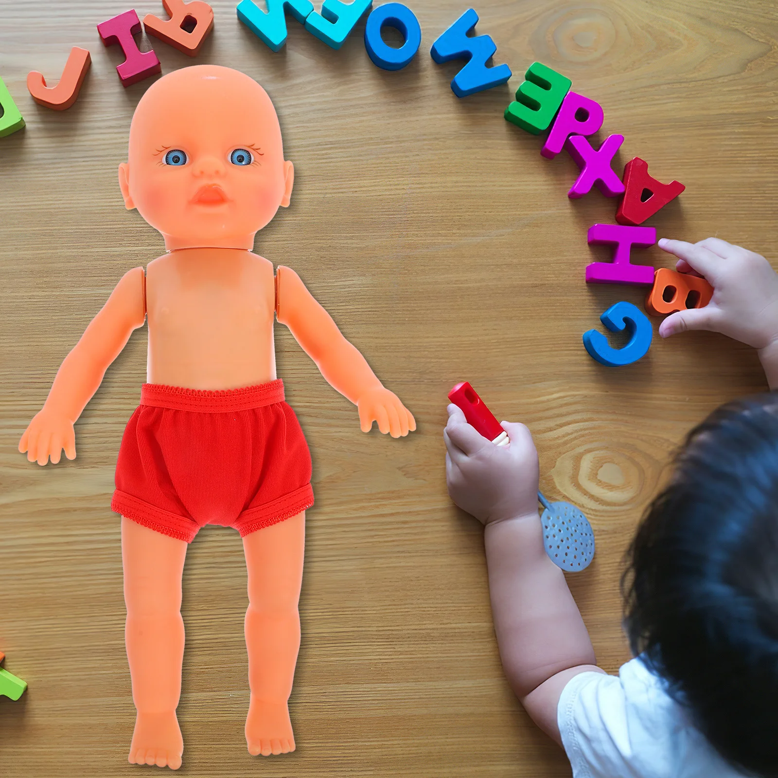 Ropa interior pequeña para niños, accesorios ligeros para juego de imitación, bragas reutilizables, juego de vestir Diy, 4 Uds.