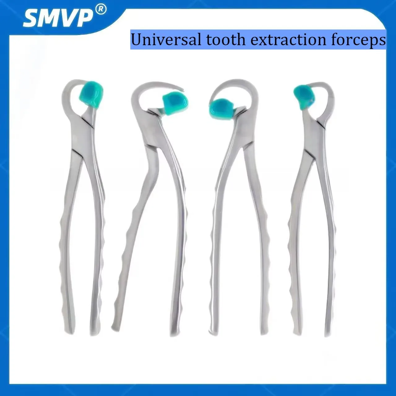 

Dental 4pcs Teeth Extraction Forceps Set stainless steel Adult Extracting Plier Elevator Dentist Surgical Tool
