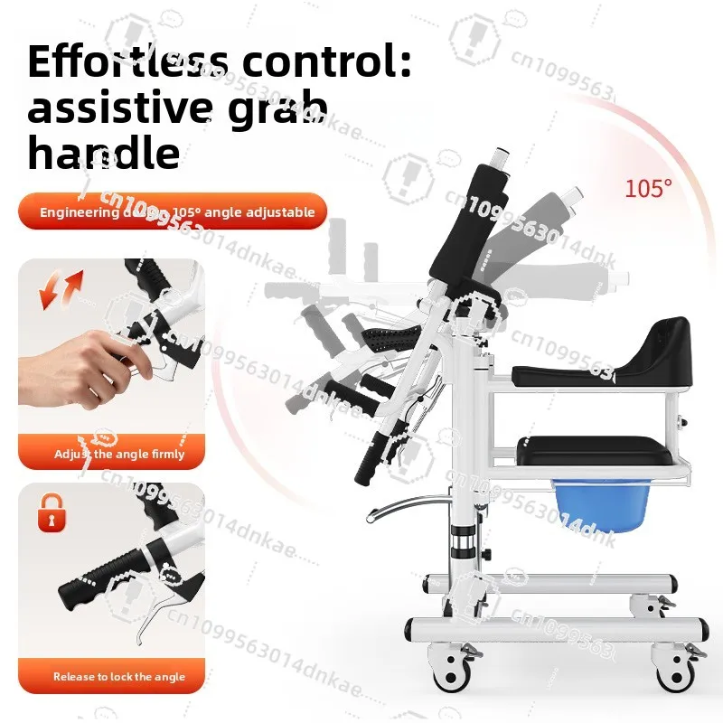 The Elderly Care Lifter Paralysis Auxiliary Hydraulic Lift New Artifact Multifunctional Patient Lifter