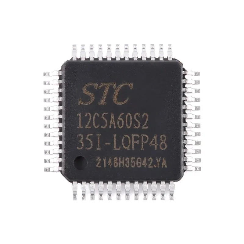 STC12C5A60S2-35I LQFP44/LQFP48 MCU 1T 8051 Microcontroller 10Pcs/lot