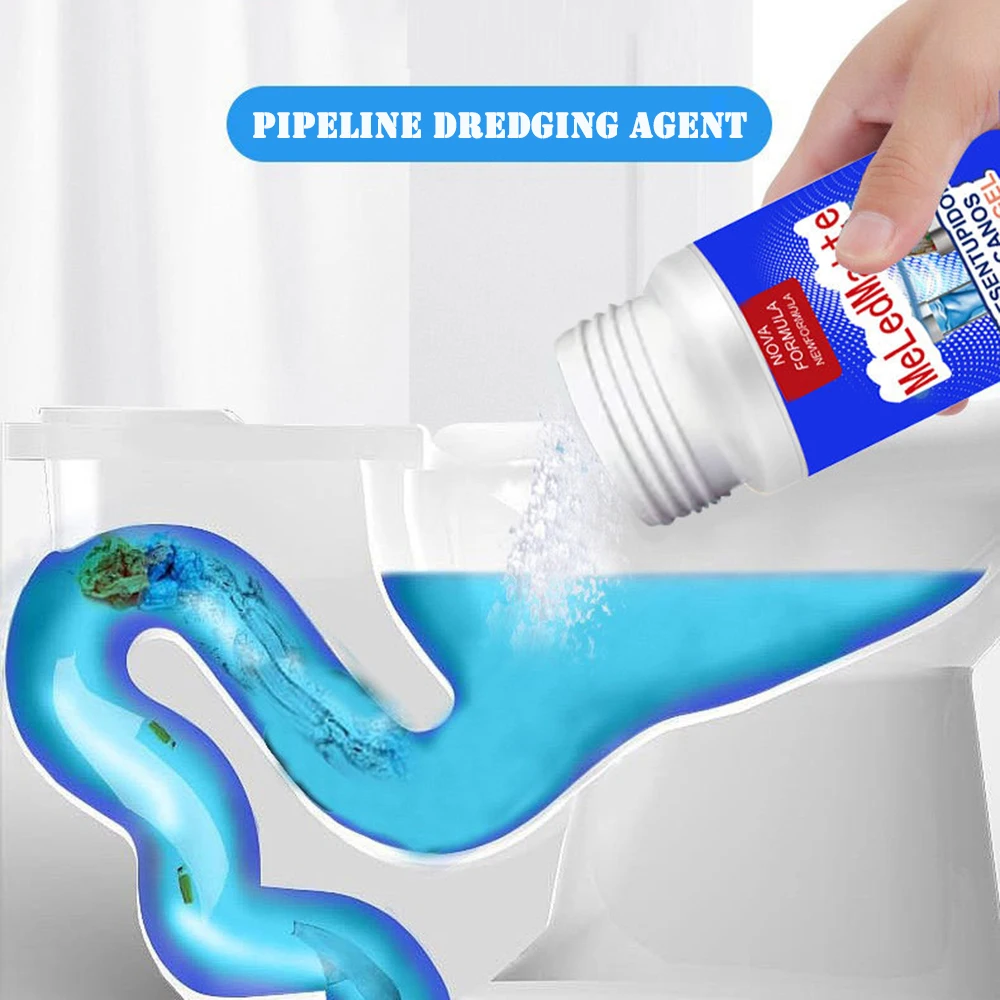 100ML Quick Pipeline Dredge Agents Odors Removing Tool Powerful Kitchen Pipe Dredging Deodorant Toilet Sink Drain Cleaner Sewer