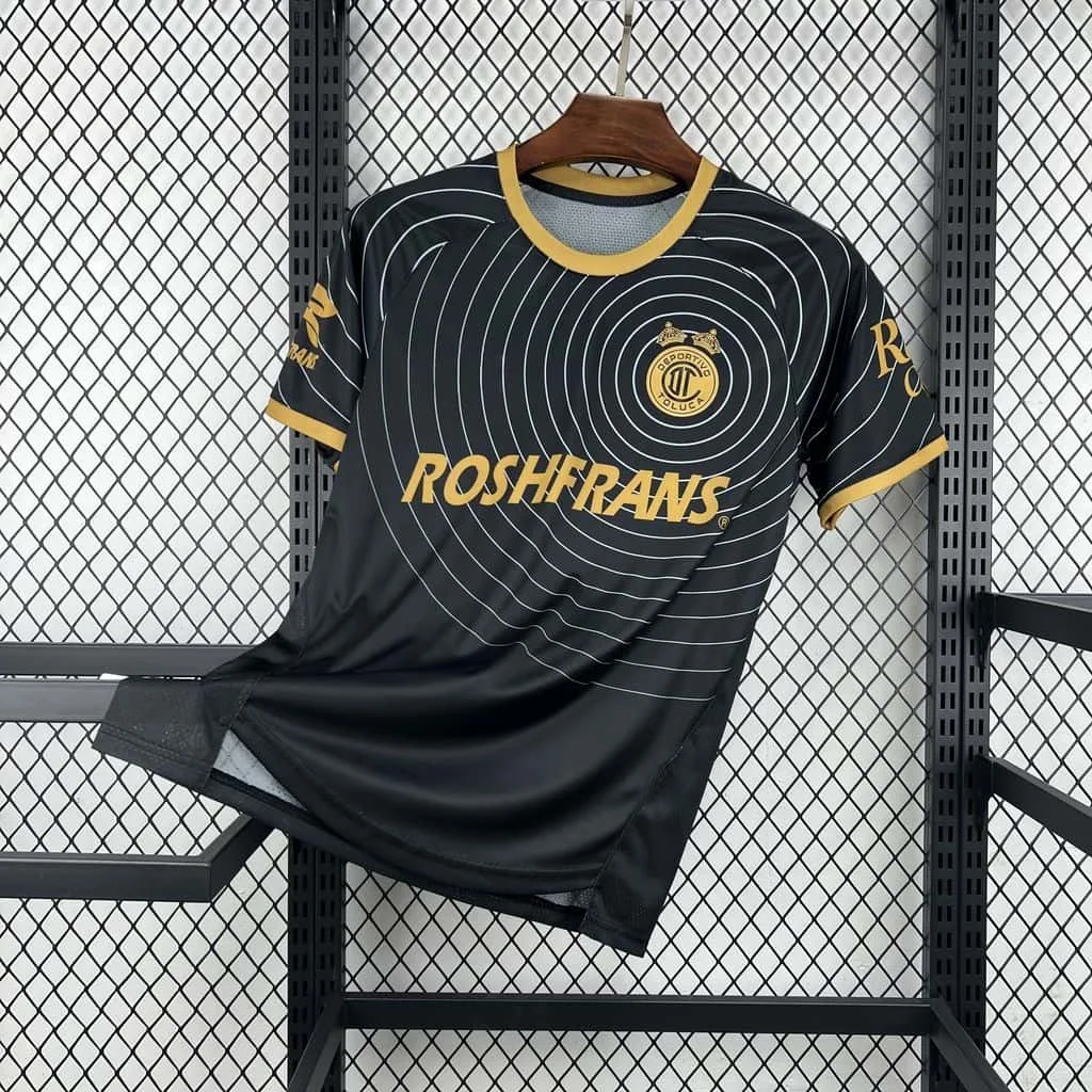 2027/27 New Parent‑child Family Matching Athletic T‑Shirt Latin America Culture Black‑Gold Ripple Pattern Short‑Sleeve Sport Tee