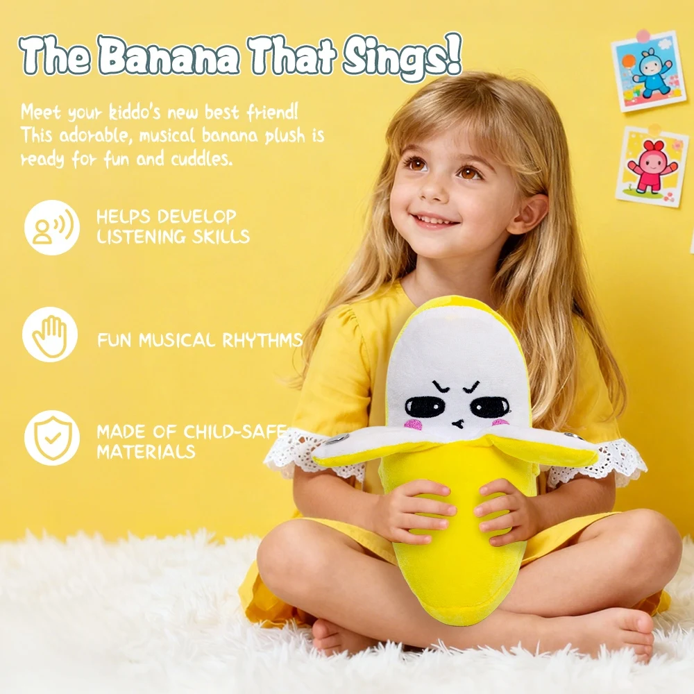 Jouet en peluche musical rythmique piano, modes d'interaction pour un seul joueur et deux joueurs, peut jouer de la musique