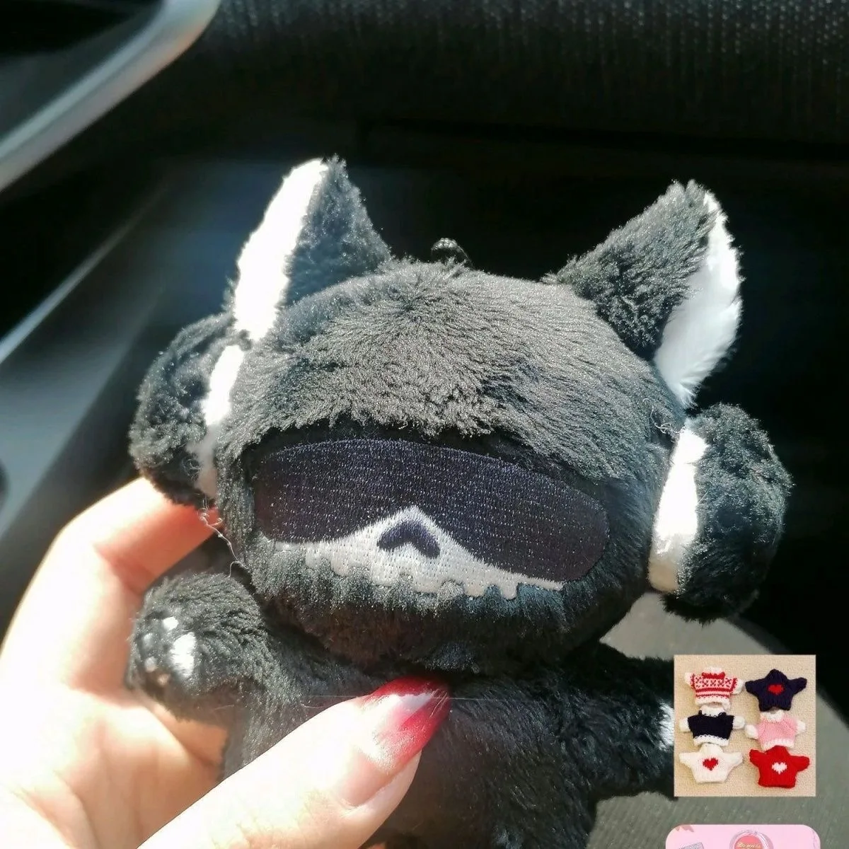 【 2025 الأكثر مبيعًا 】 دمية قطنية جديدة من Call of Duty COD Attribute Ghost مقاس 10 سم مع ميزات محيطة أصلية عالية الجمال