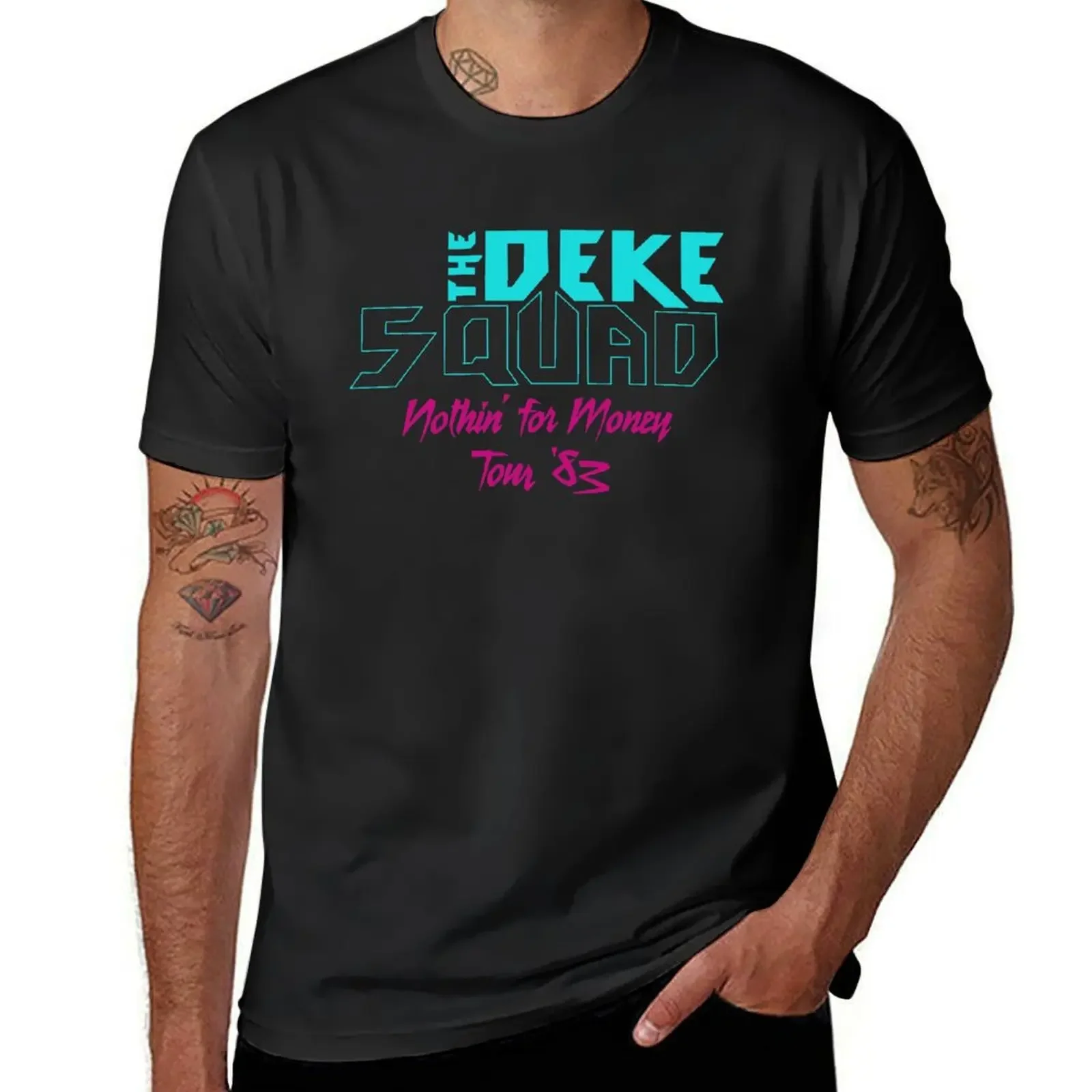 

Deke Squad - 5 T-Shirt customs sweat anime stuff mens t shirts top quality