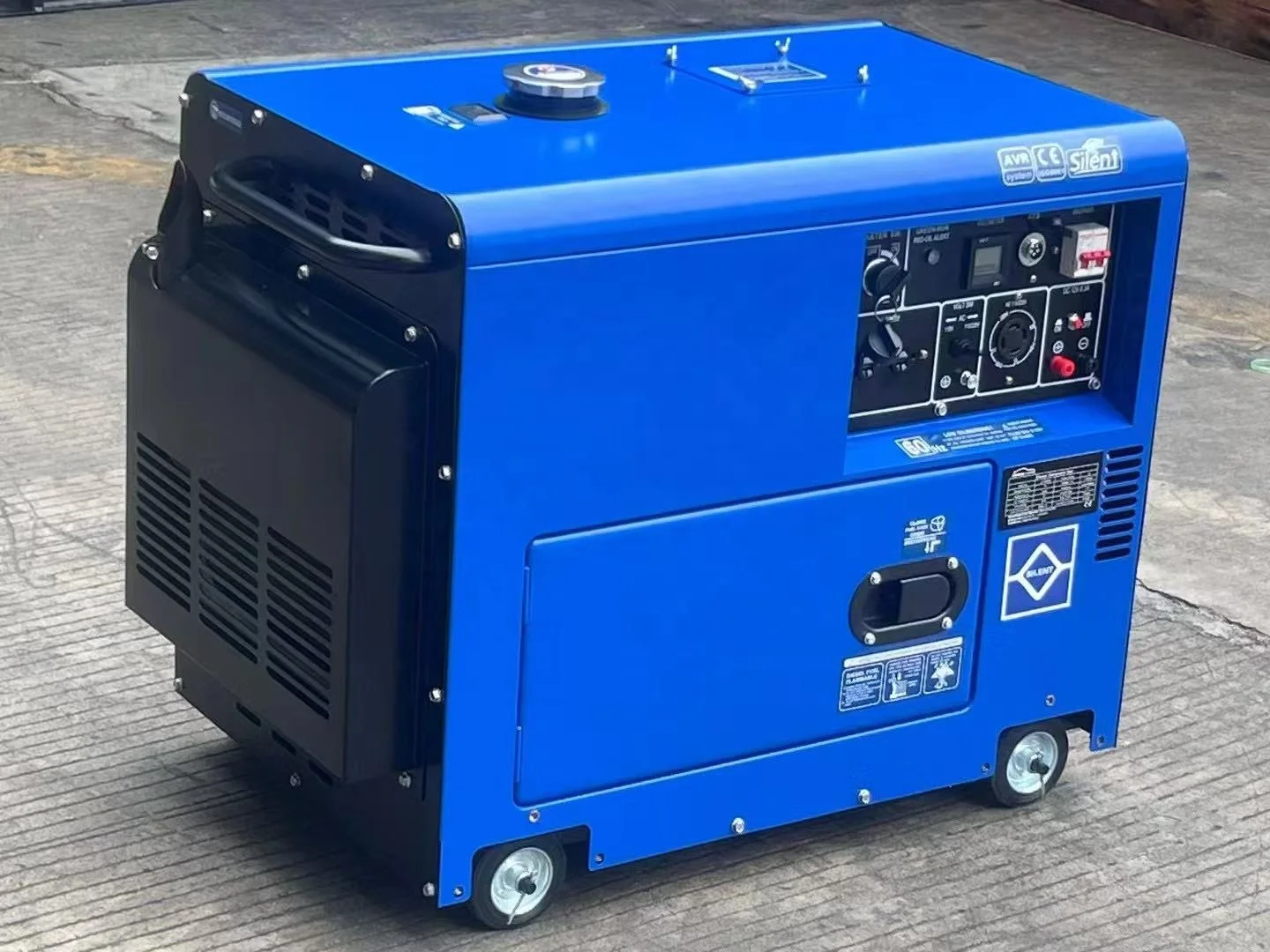

Factory-Accepted Portable Electric Diesel Generators Silent Type 3KW 5KW 6KW 8KW 9KW with Auto Remote Start System