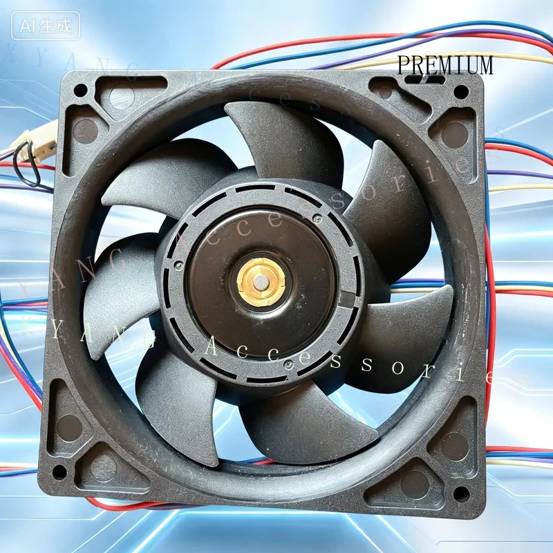 N+ Server Cooling Fan DATA1338B8U‑P005 12738 12.7CM 48V 0.5A for Chassis
