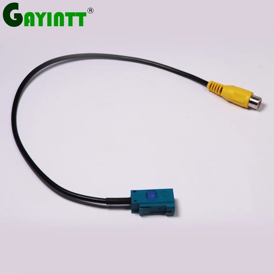 GAYINTT For Mercedes-Benz C E GLK Volvo S80L Dedicated Reversing Rear View Camera RCA Video Adapter Cable