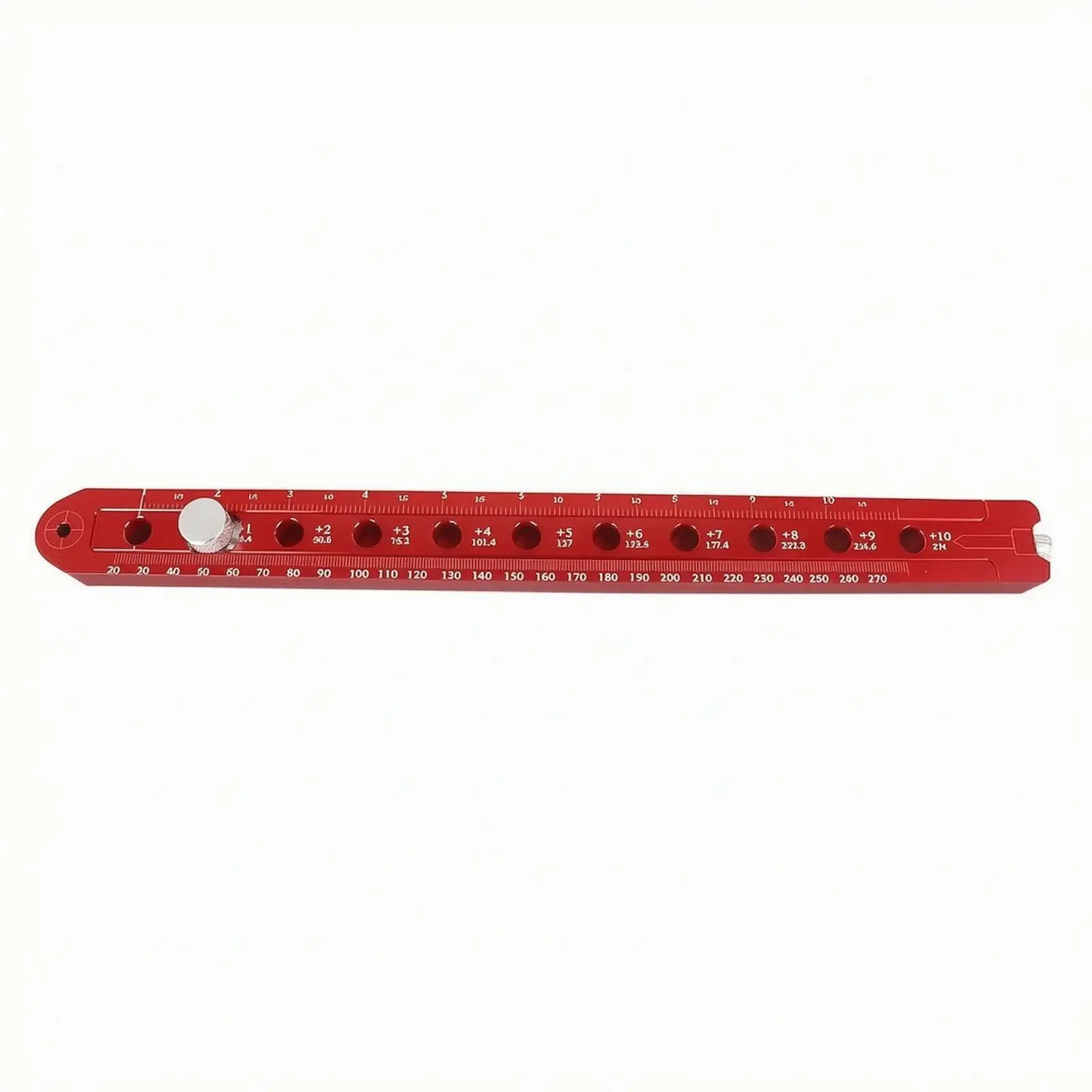 Circle Drawing Gauge Adjustable Ruler Aluminum Alloy Compass for Woodworking Carpentry Layout Tool with Graduated Marking Scale