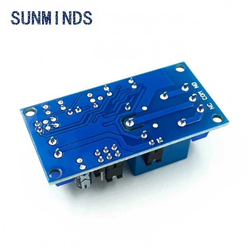 DC 12V Time Relay Module Normal Open Time Delay Relay Timing Timer Relay Control Switch Adjustable Potentiometer LED Indicator