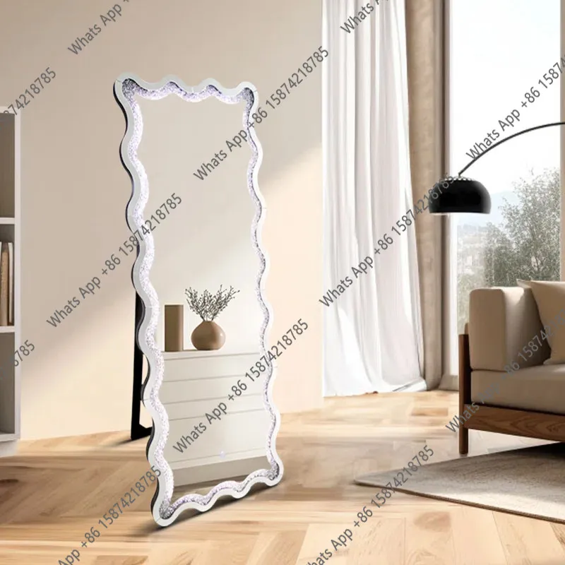 Soft mirror wall-attached self-adhesive acrylic full-body full-length household paste mirror fitting mirror