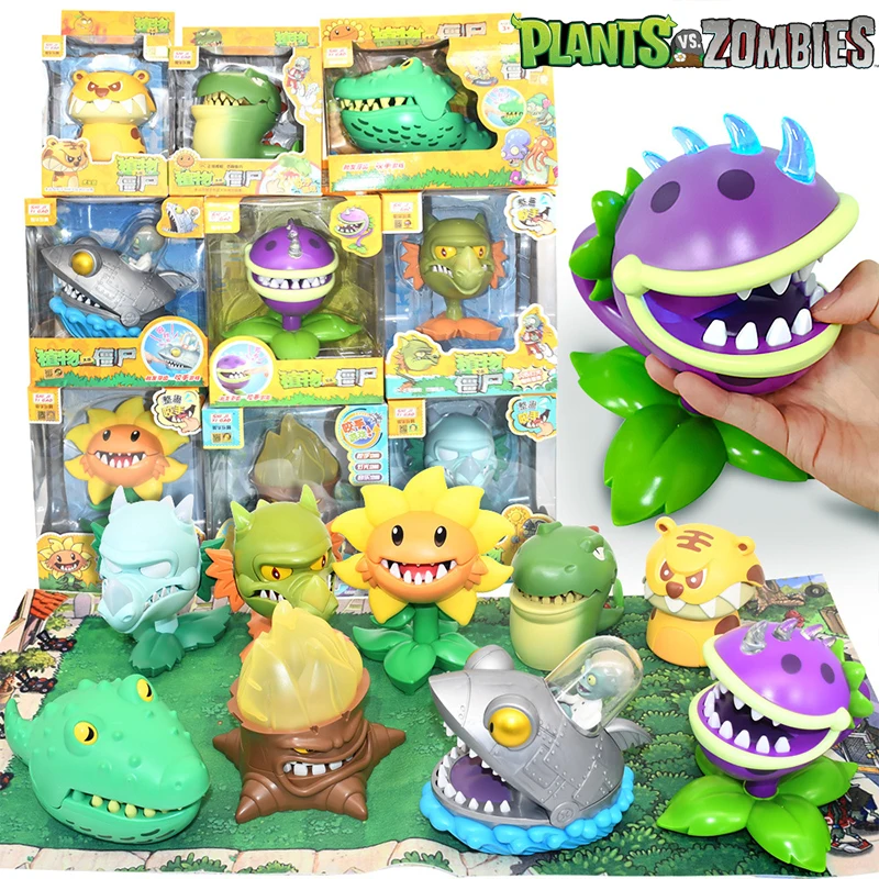 Plants vs Zombies 2 Tricky Toys Sonnenblumen-Kaufröschen Guacodile Original Lizenzierte Spielzeugfiguren Modell Familienspiel Teenager-Geschenk