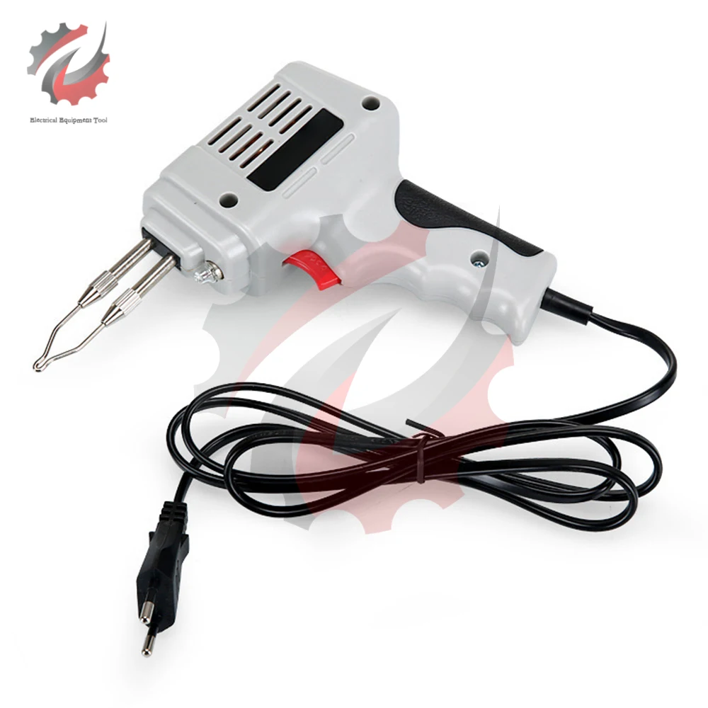 100W 220V Industrial High-power Electric Iron Welding Soldering Guns Torch Weld Repair Tools EU Plug Hot Air Heat Gun