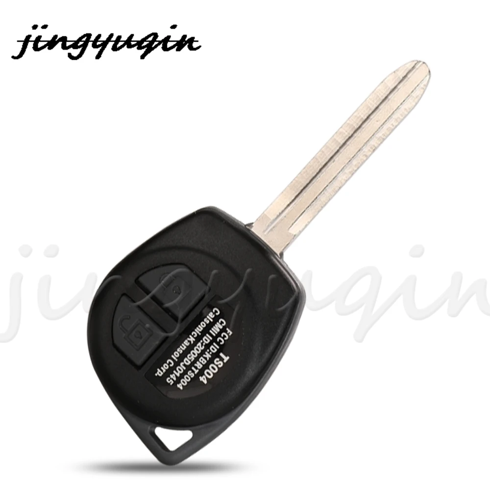 jingyuqin KBRTS004 2BTN Car Remote Key Fob 315/433Mhz ASK/FSK ID46 Chip For Suzuki Swift Sx4 Alto Vitara Ignis Jimny Splash