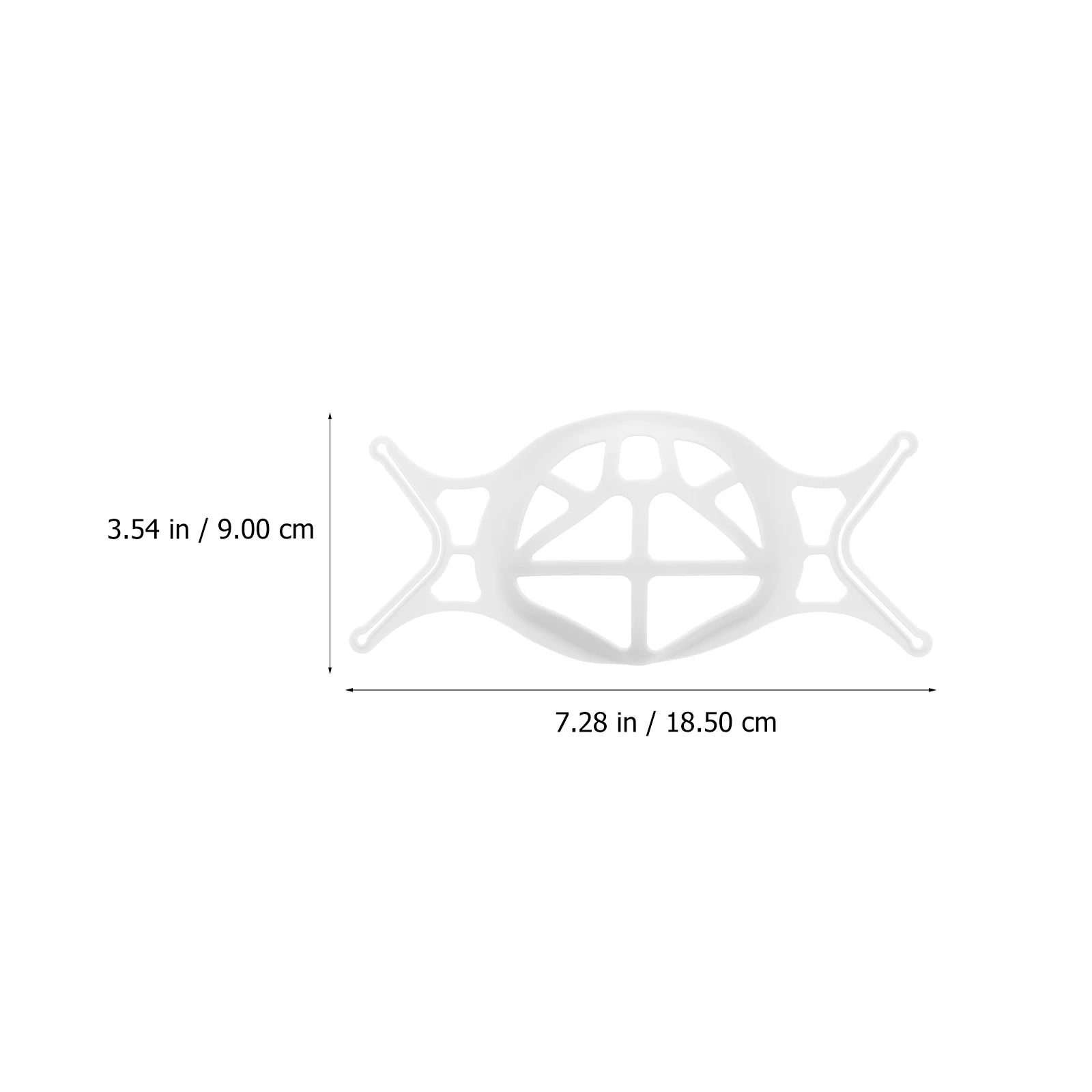 

4 PCS Breathable Mask Bracket Masks Support Brackets Holder for Lipstick Saver Holding Stand Accessories Makeup