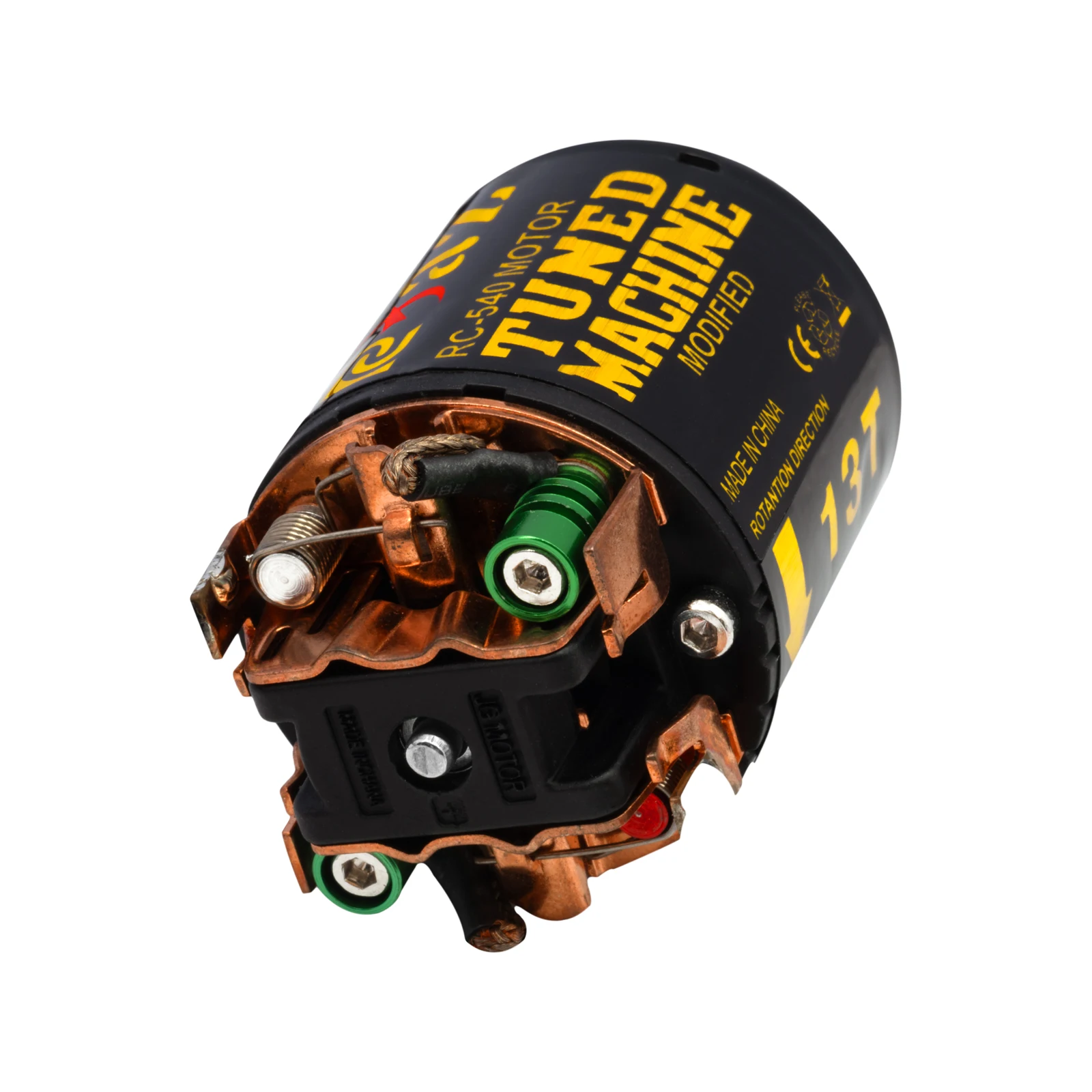 RCXAZ 540 Brushed Motor 13T 21T 35T 45T 55T 80T Motor for 1/10 RC Car Creeper Axial SCX10 90046Traxxas TRX4 TRX6 Redcat Gen8 HSP