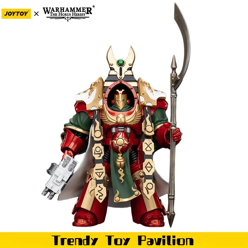 

【JOYTOY】Warhammer 40K Thousand Sons Legion Praetor in Cataphractii Terminator Armor 1/18 Фигурка Игрушки