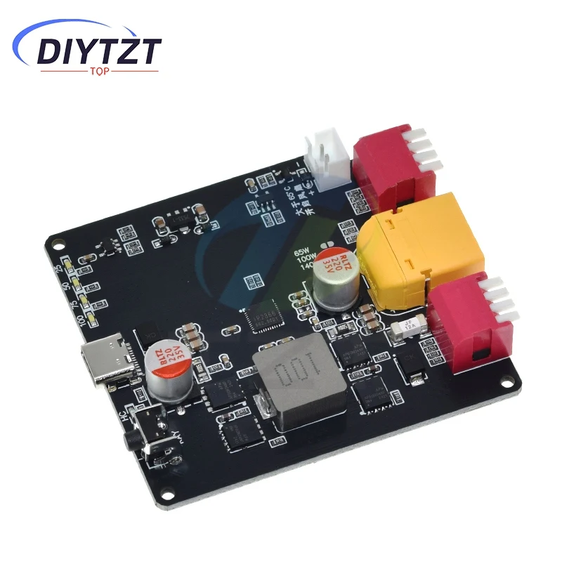 

PD3.1 QC3.0/QC4.0 140W Bidirectional Fast Charging Module 2S 3S 4S 5S 6S Lithium Battery Charging Board Li-ion BMS Board