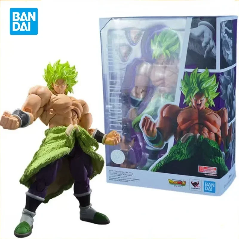 In Stock Original Bandai Dragon Ball Super BROLY FULLPOWER Super Saiyan Anime Action Figure Model Collection Toys Hoilday Gifts