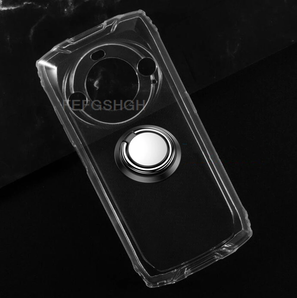 FOR Blackview BV9300 Pro 6.7" BlackviewBV9300 BV9300Pro BV 9300 Back Ring Holder Bracket Phone Cover TPU Soft Silicone Case view 2