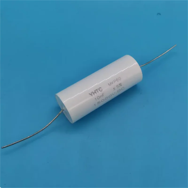 2PCS high voltage non-inductive film capacitor 15000V 15KV 0.01uf 103 10nf 23X60MM