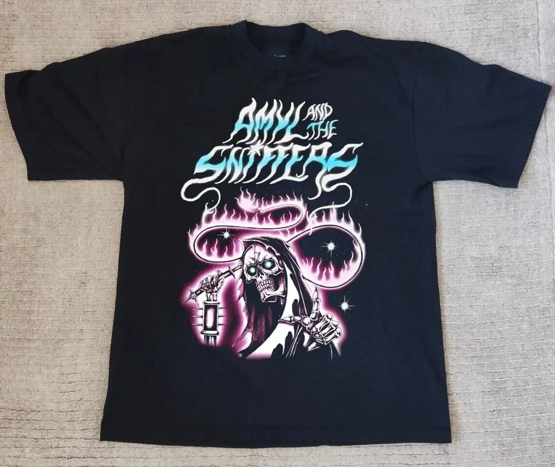 Amyl and The Sniffers Reaper T Shirt Full Size S-5XL AR1401