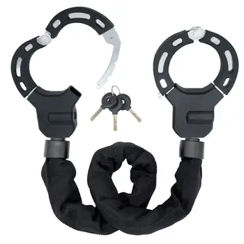 스쿠터용 헤비 듀티 보안 잠금 장치, 도난 방지 수갑 잠금 장치, 자전거 유모차 스쿠터 E-스쿠터 오토바이 자전거 액세서리 