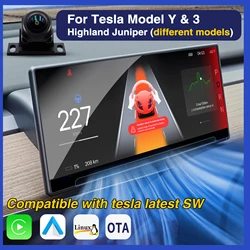 HUD for Tesla Model Y Head Up Display Model 3 front Screen Highland Instrument Cluster Vent F9 Driver Dashboard Speedometer 2024