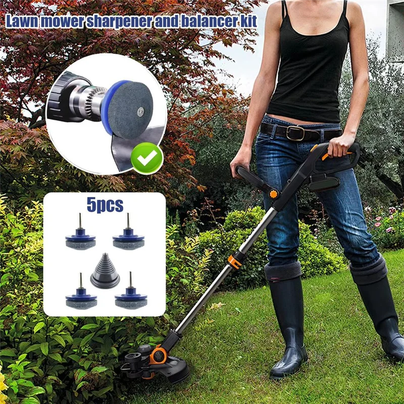 AAAN-для садового ландшафтного дизайна, газонокосилка, резак, точилка и балансир для профессионалов, для садовников