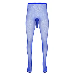 Men Tights Sexy Fetish Pantyhose for Male Gay Underwear Lingerie Adult Sexy JJ Cover Stockings Man Porno Exotic Mesh Pantyhose