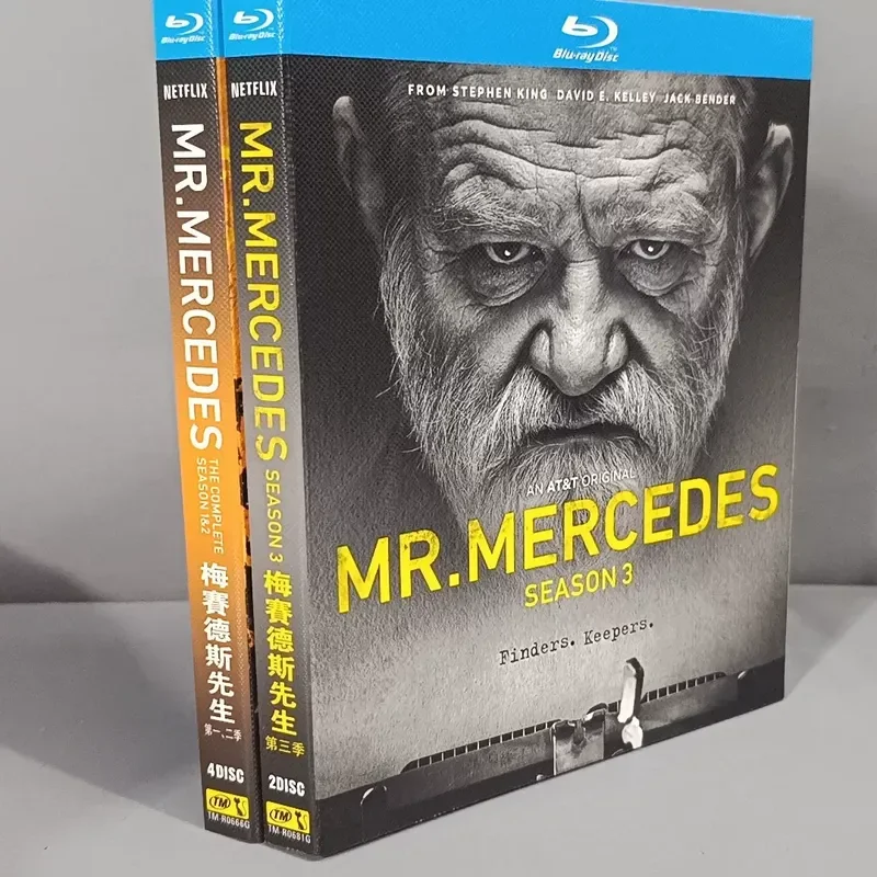 Mr Mercedes Season 1 Season 2 Season 3 Brand New Unopened Box Free Shipping