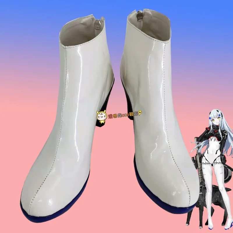 Game Girls Frontline HK416 Cosplay Costume Shoes Boots Party Role Play Shoes