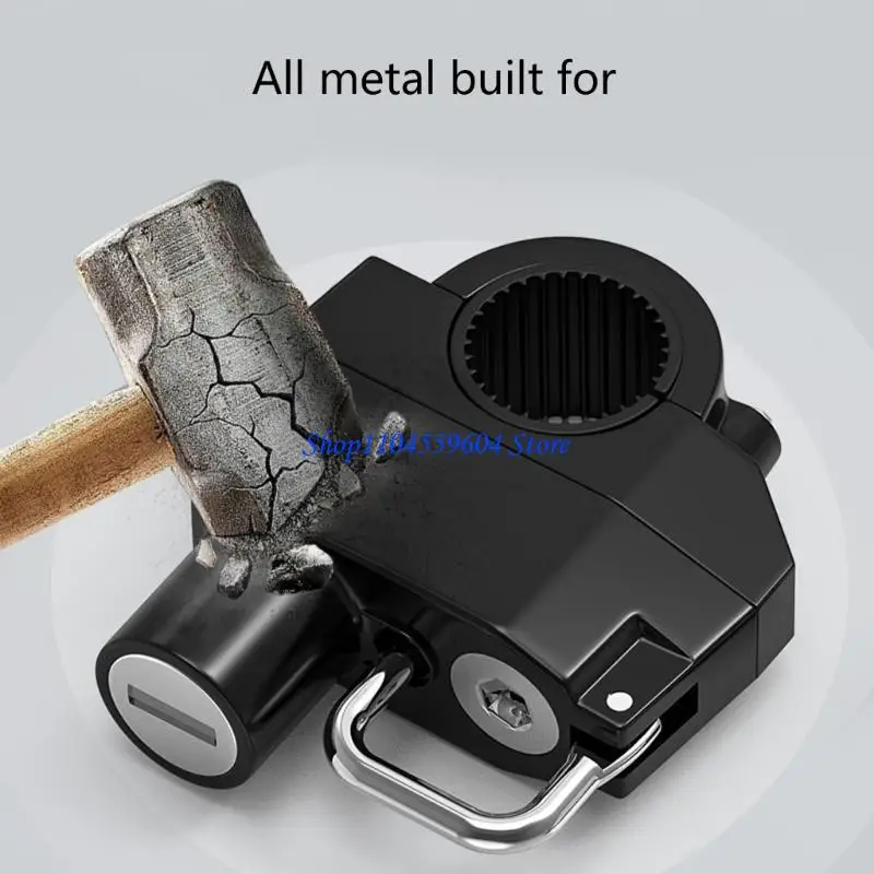 

12QM модернизирует навесной замок для шлемов для мотоциклов, легко устанавливает замок для мотоциклетных шлемов