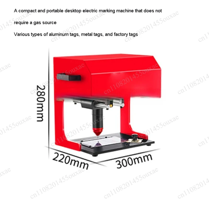 Desktop Marking Machine Small Electric Engraving Printer Metal Aluminum Stainless Steel Label Coding Machine