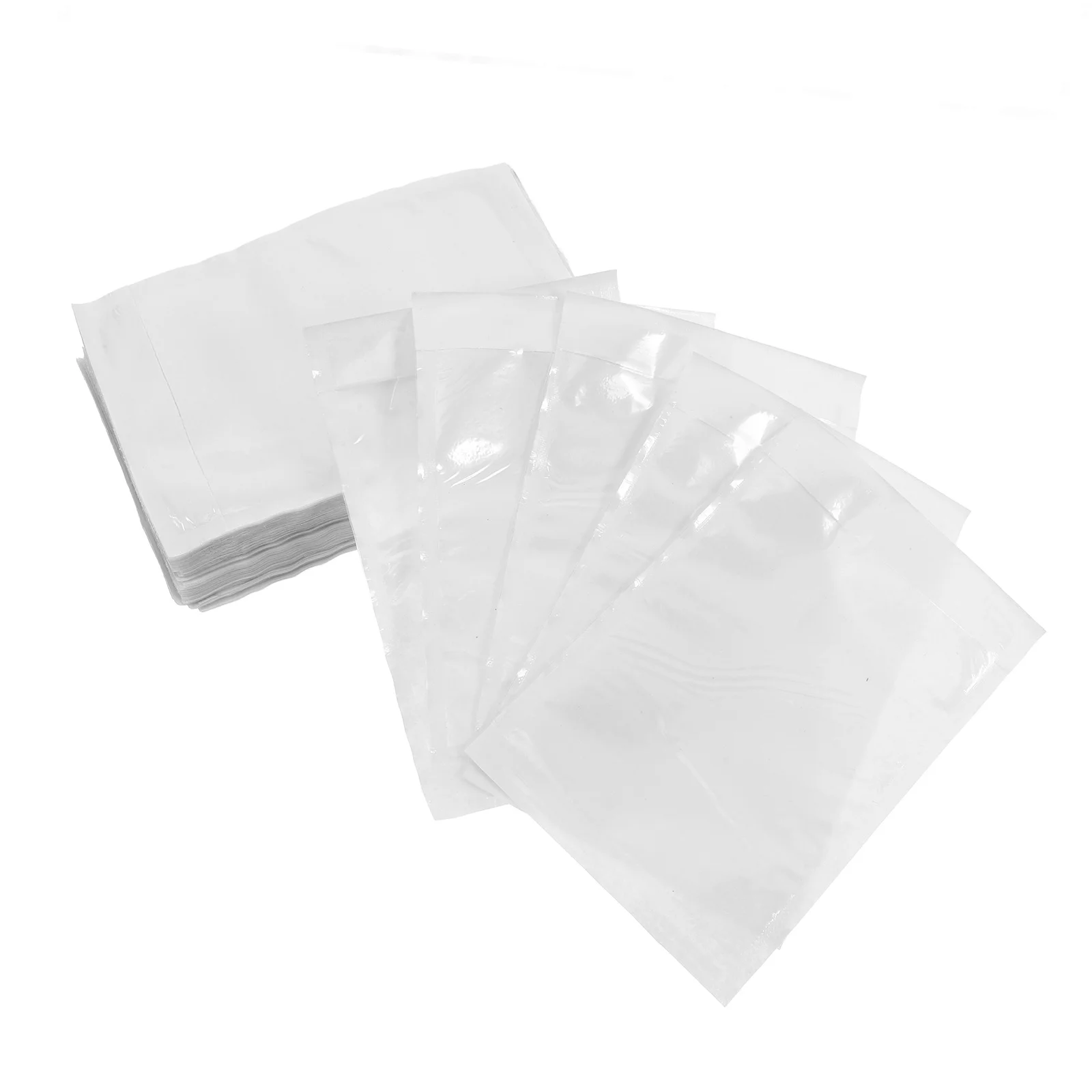 

100Pcs Packing List Envelopes Clear Transparent Adhesive Self Seal Shipping Pouches Document Invoice Holder Mailing Label