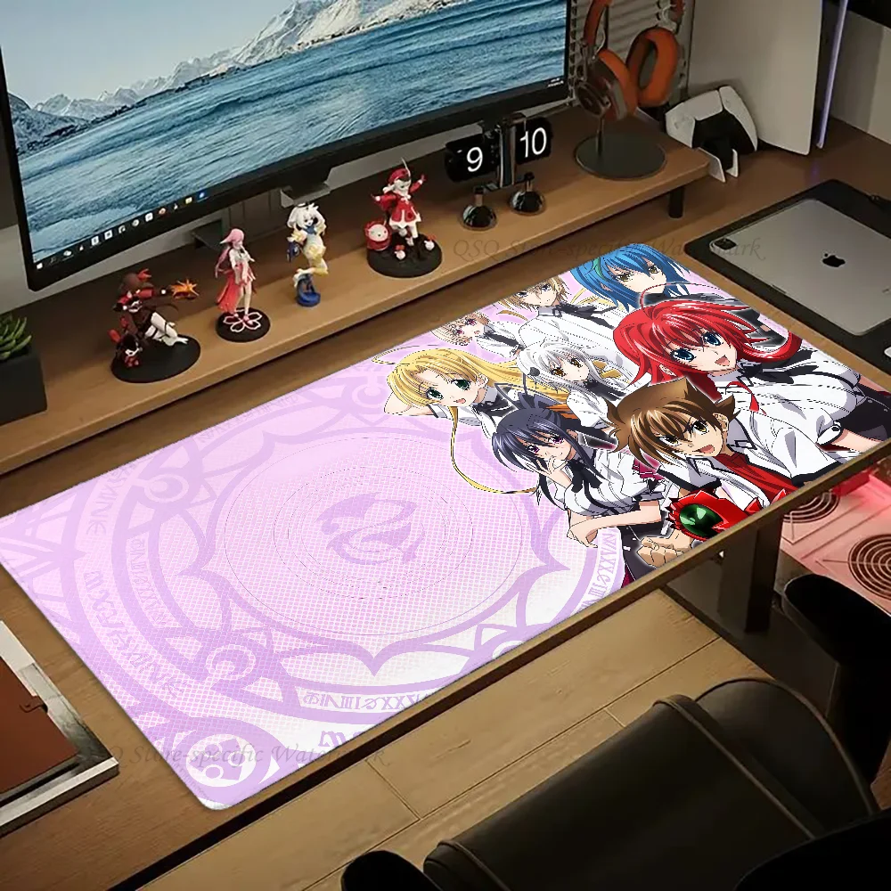 Anime High School Dxd Mousepad Large Gaming Mouse Pad LockEdge Thickened Computer Keyboard Table Desk Mat