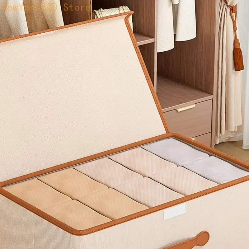 Clothes Toy Storage Box Wardrobe Sorting Boxes Convenient Storage Bags for Clothing Versatile Comforter Organizers N84C