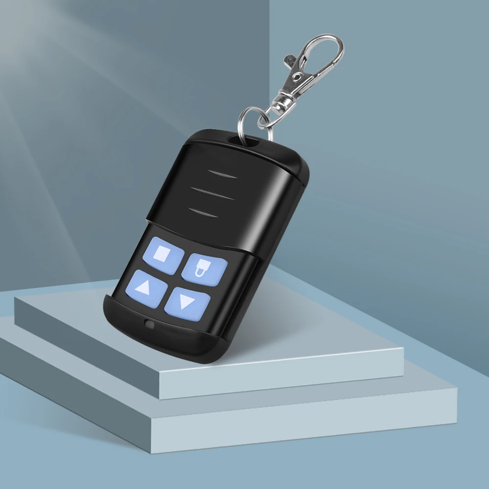 433MHz 315MHZ Remote Control Garage Door Opener RF Wireless Transmitter 4 Keys Duplicator Clone Electric Door Key Copy Remote