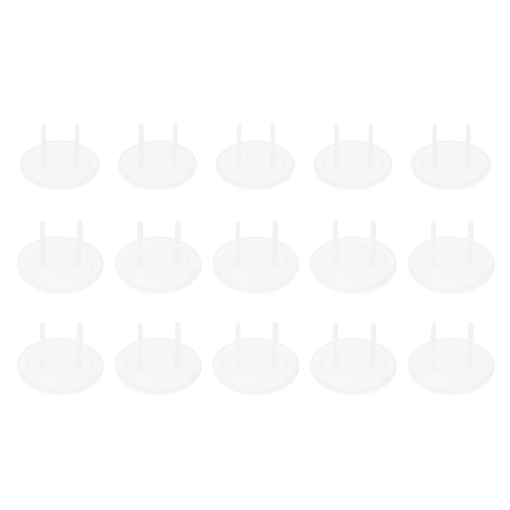 

20Pcs Socket Cover Durable Transparent Home Baby Room Safe Prevent Shocks MultiFunction Child Protector Power Outlet Cover