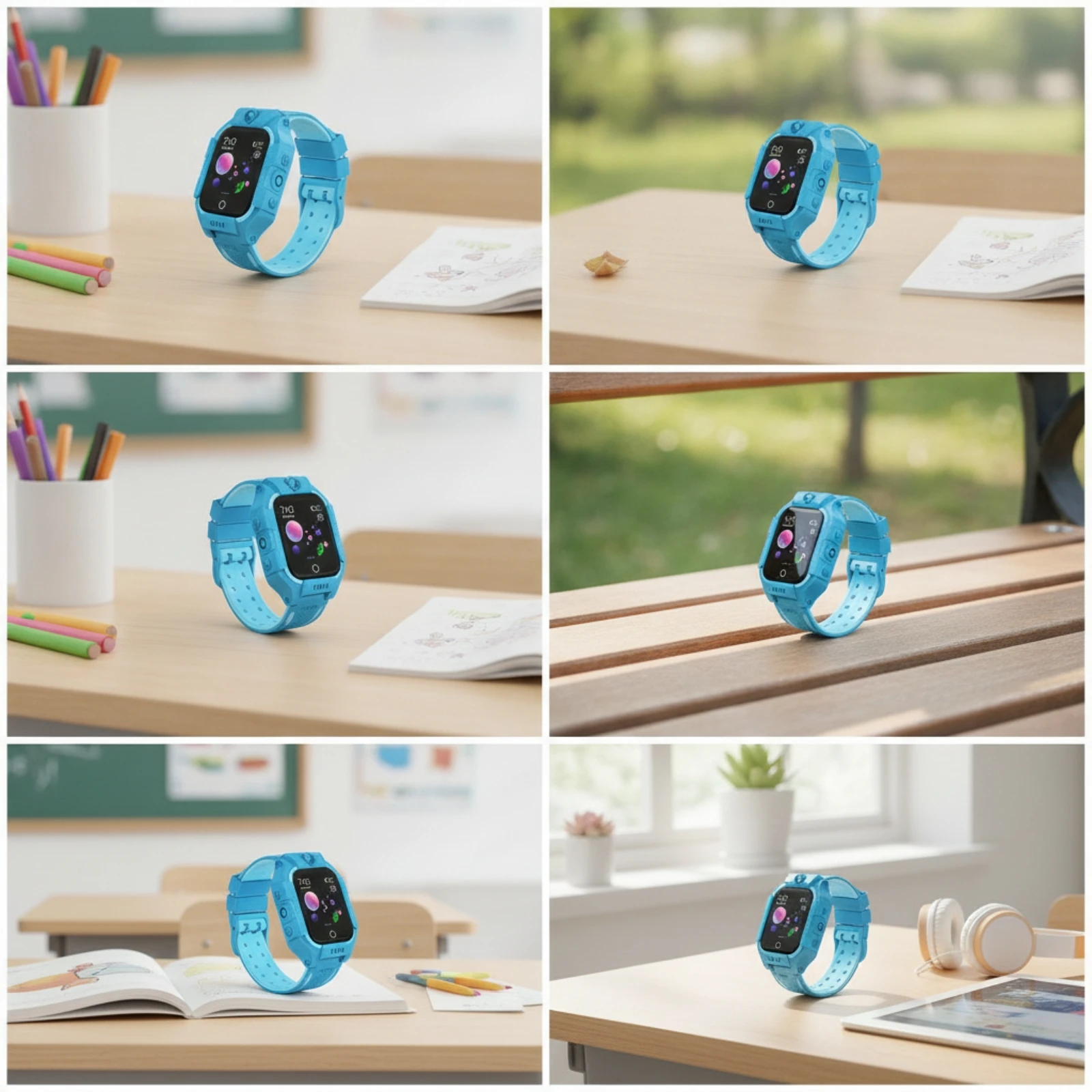Kids Watch Safety Phone Watch Smartwatch with Camera Lightweight Portable for Children, Outdoor Play, School