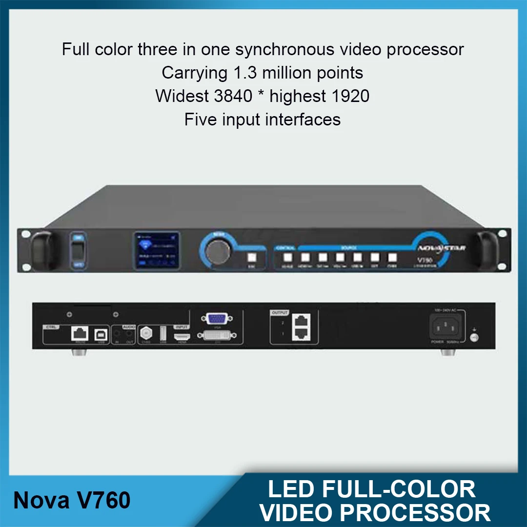 V760 V960 V1060n V1160 V1260n Full Color Video Processor LED Universal System for Business And Education