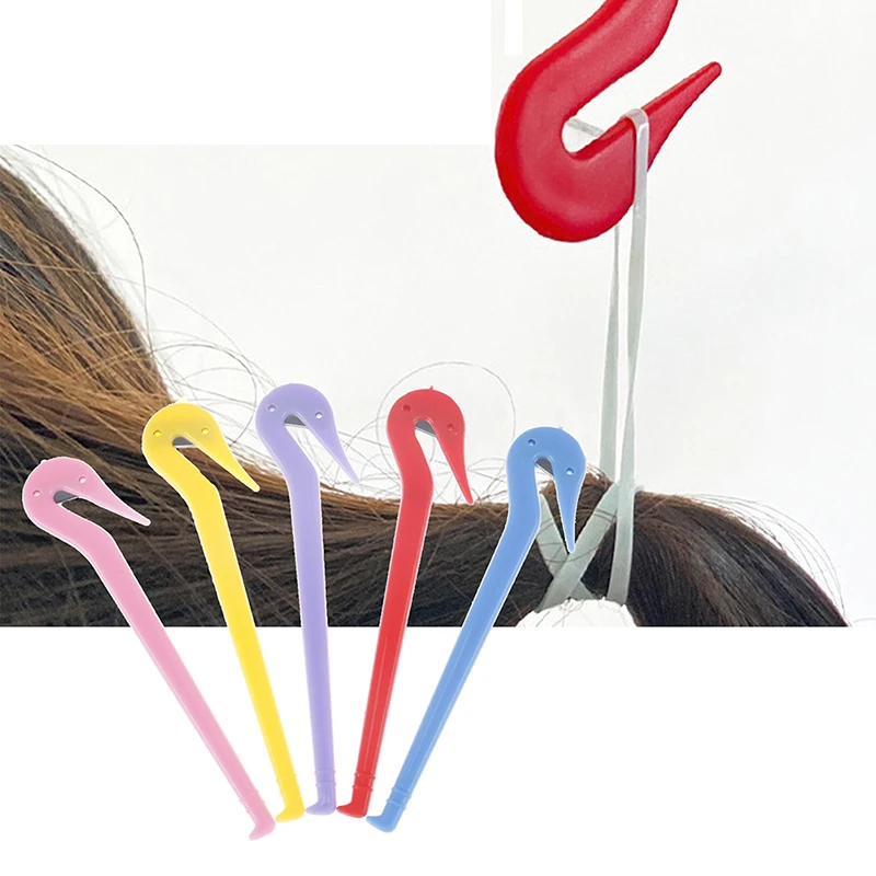 5 Stücke Haarbänder Gummischneider Mädchen DIY Styling Kopfbedeckung Band Schneidwerkzeug – Detail 15