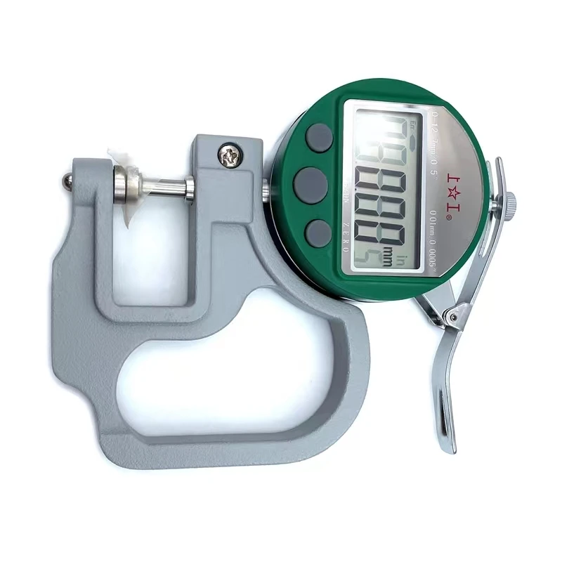 Insize Dial Indicator 0-10mm Range 0.01mm Precision Backless Dial Gauge for Bore & Thickness Measuring