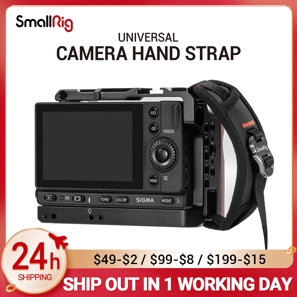 SmallRig Camera Hand Strap Universal For Canon for Nikon for Sony SLR camera belt strap Accessories 2456