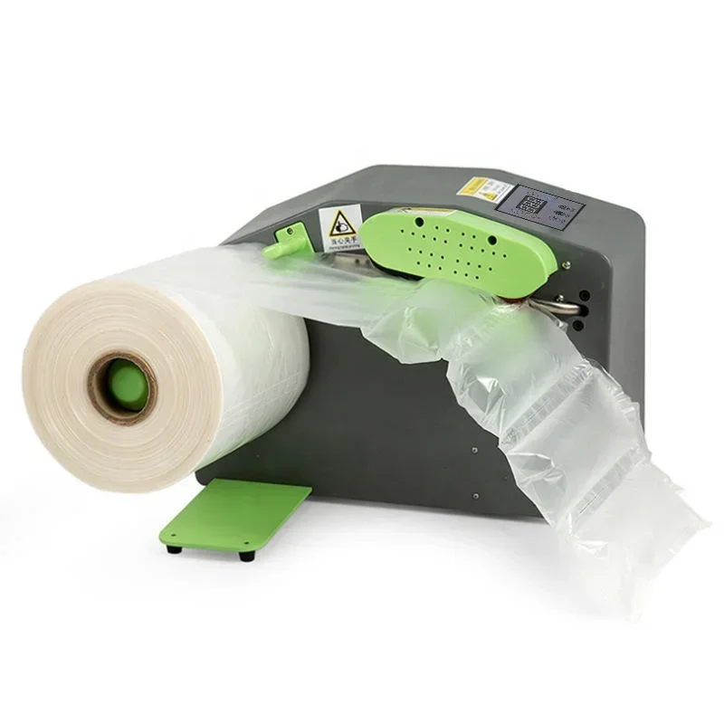 High Speed Q002 Air Pillow Machine - 110V, 3-Second Preheat for Packaging Bag Production At 26ft/MIN