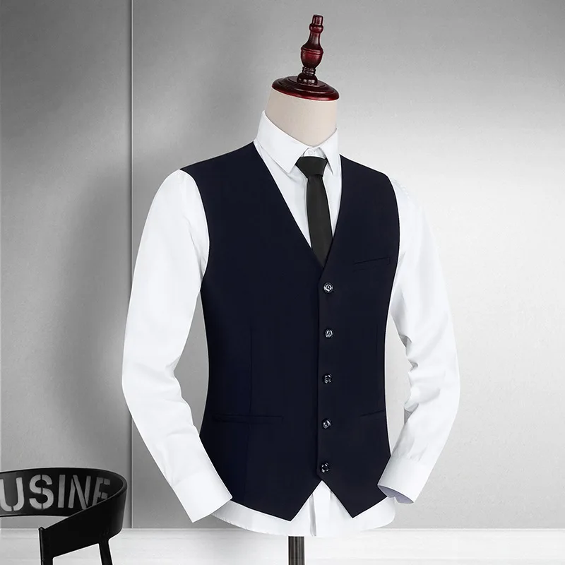 

MM10 Men's Jacket Youth Casual Business Groom Suit